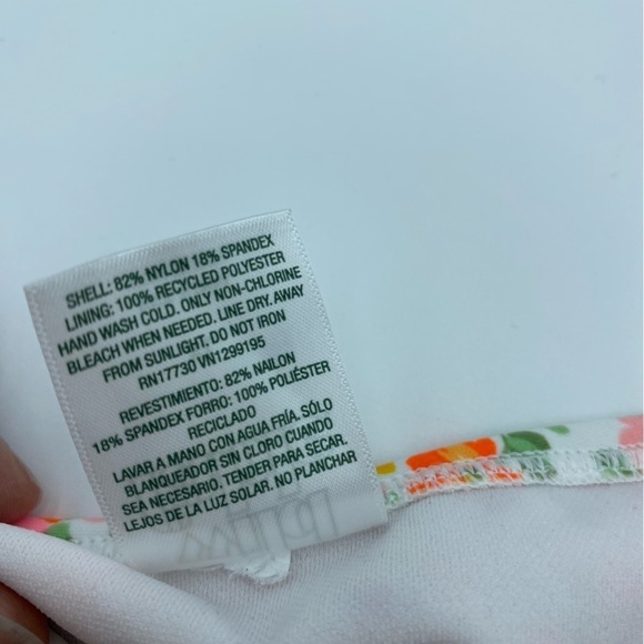 Wild Fable Floral Scoop Front Extra Cheeky Extra High Leg Bikini Bottom - XL - Picture 4 of 5